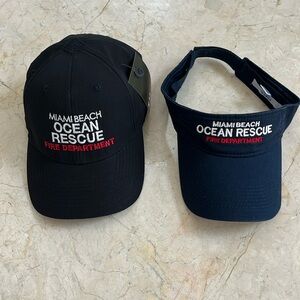 Miami Beach Ocean Rescue Hat & Visor